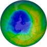 Antarctic Ozone 2009-11-20